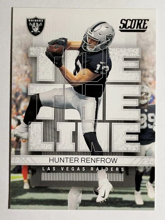 2022 Score Toe the Line #10 Hunter Renfrow