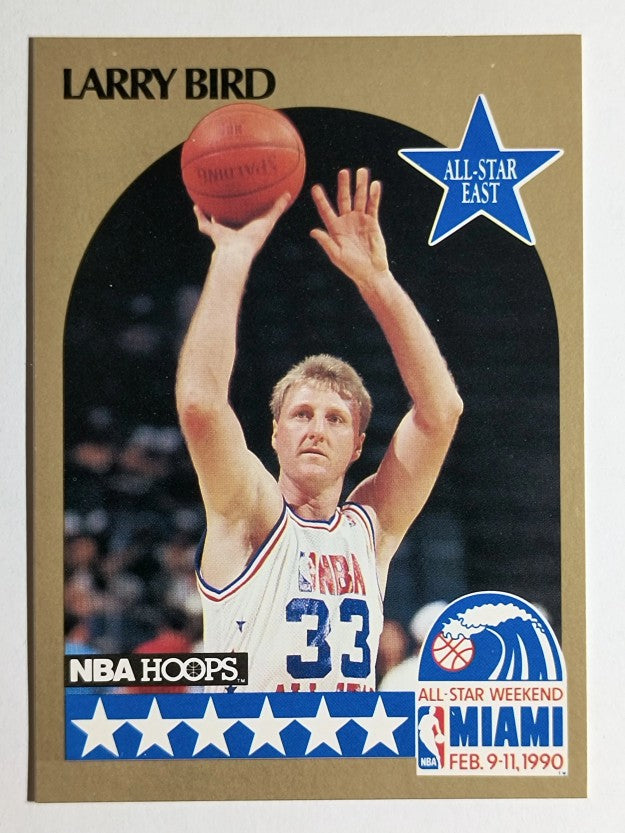 1990-91 Hoops #2 Larry Bird AS SP