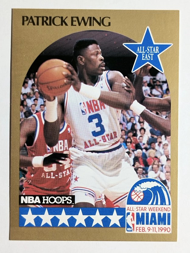 1990-91 Hoops #4 Patrick Ewing AS SP