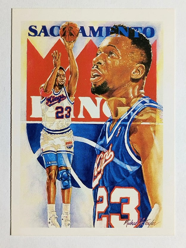 1990-91 Hoops #377 Wayman Tisdale TC