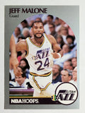 1990-91 Hoops #437 Jeff Malone U