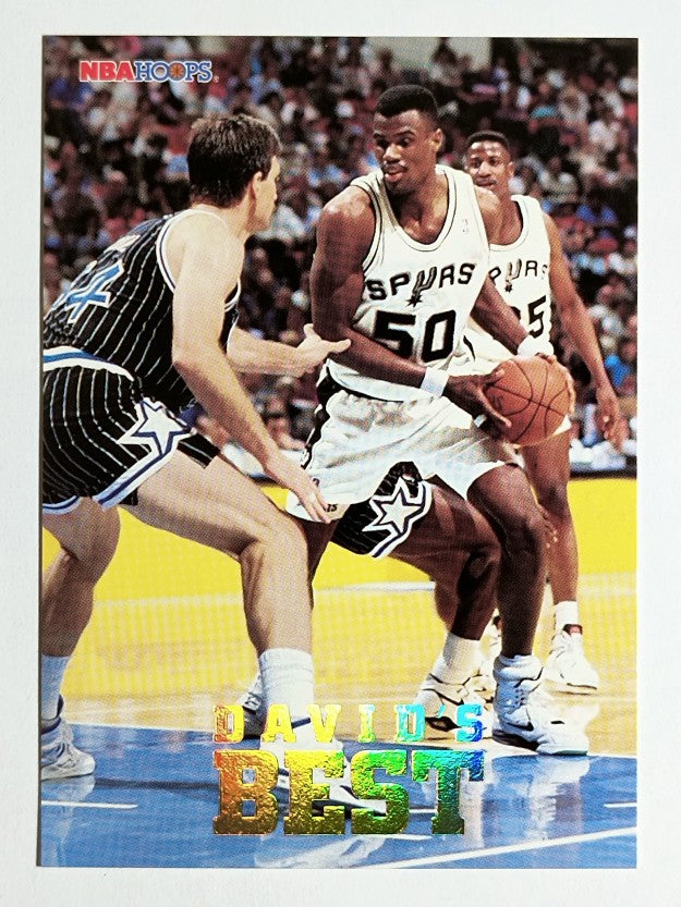 1993-94 Hoops David's Best #DB2 David Robinson/Vs. Magic
