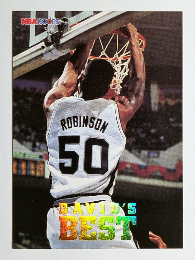 1993-94 Hoops David's Best #DB5 David Robinson/Vs. Hornets