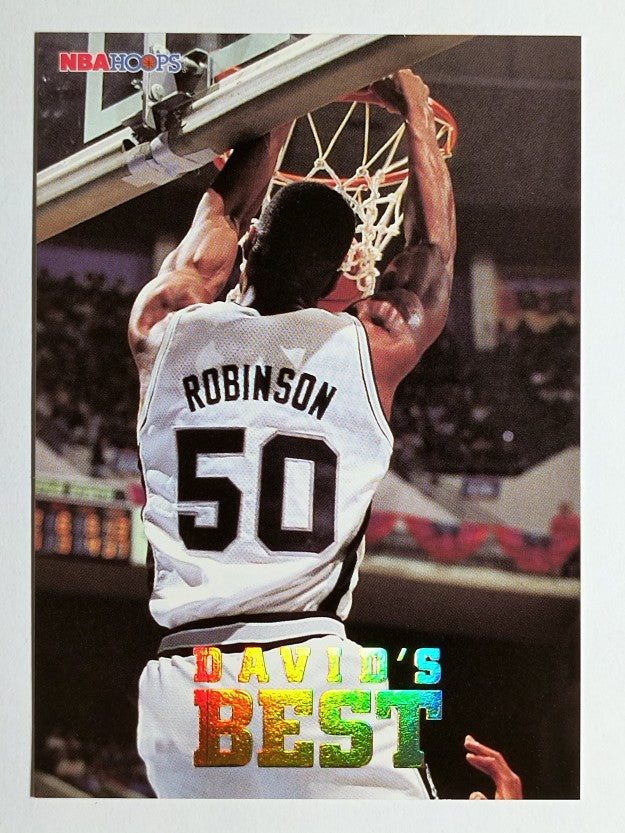 1993-94 Hoops David's Best #DB5 David Robinson/Vs. Hornets