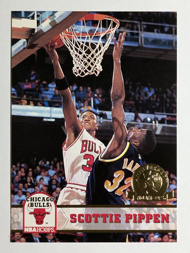 1993-94 Hoops Fifth Anniversary Gold #32 Scottie Pippen