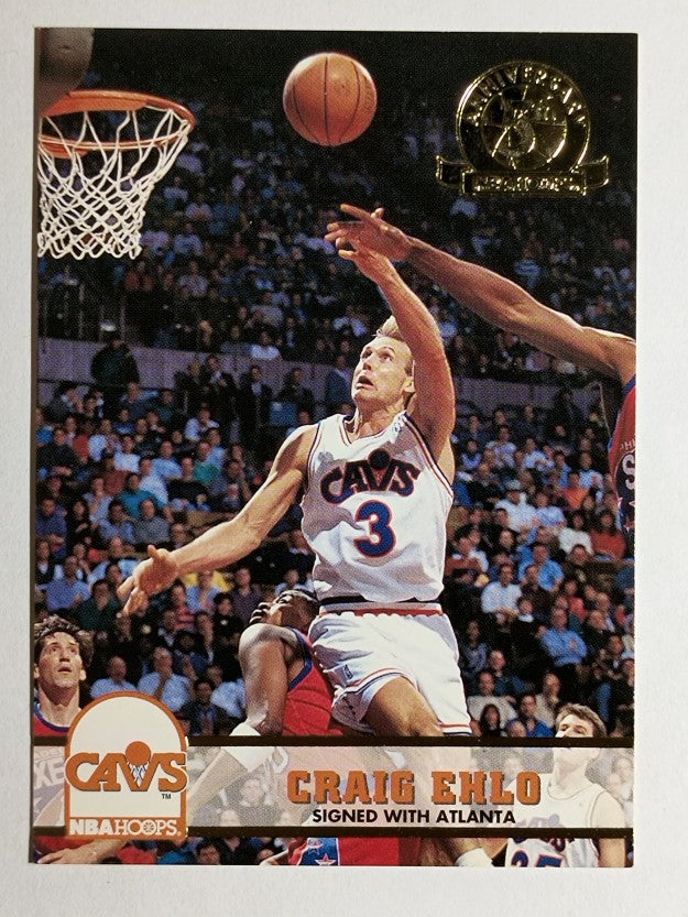 1993-94 Hoops Fifth Anniversary Gold #38 Craig Ehlo