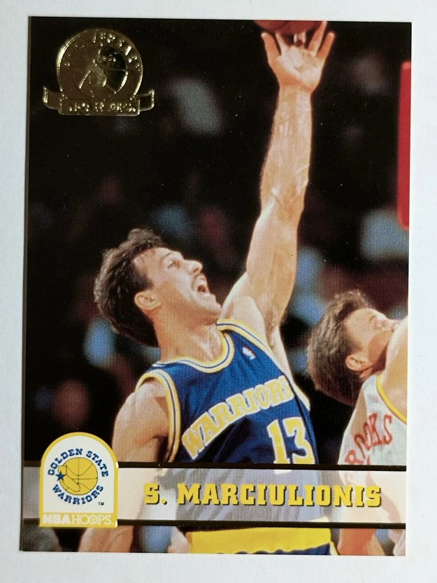 1993-94 Hoops Fifth Anniversary Gold #72 Sarunas Marciulionis (NM)