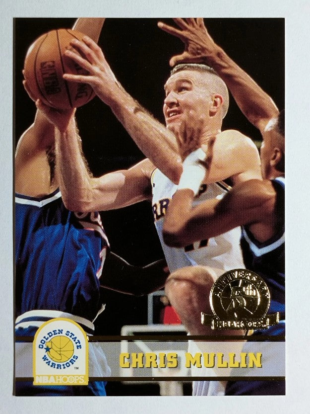 1993-94 Hoops Fifth Anniversary Gold #73 Chris Mullin (NM)