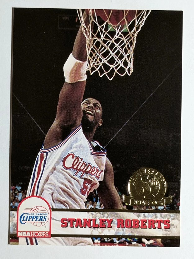 1993-94 Hoops Fifth Anniversary Gold #98 Stanley Roberts