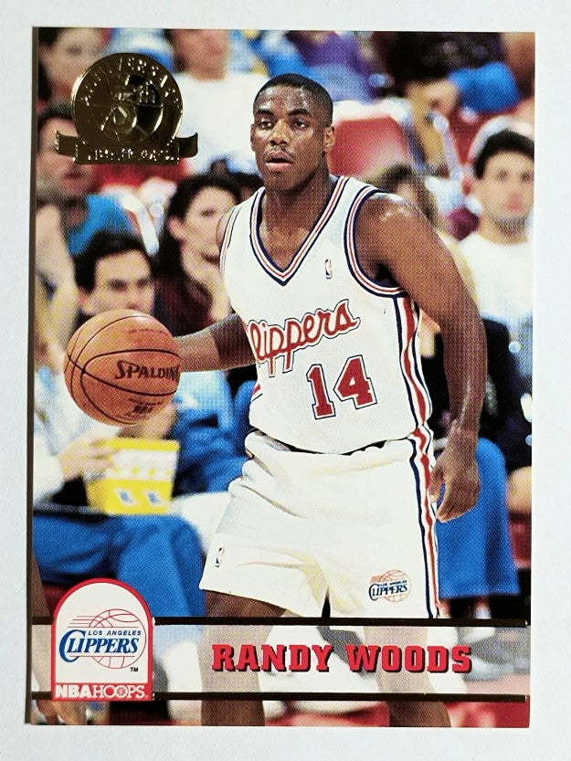 1993-94 Hoops Fifth Anniversary Gold #102 Randy Woods