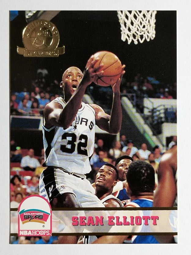 1993-94 Hoops Fifth Anniversary Gold #199 Sean Elliott