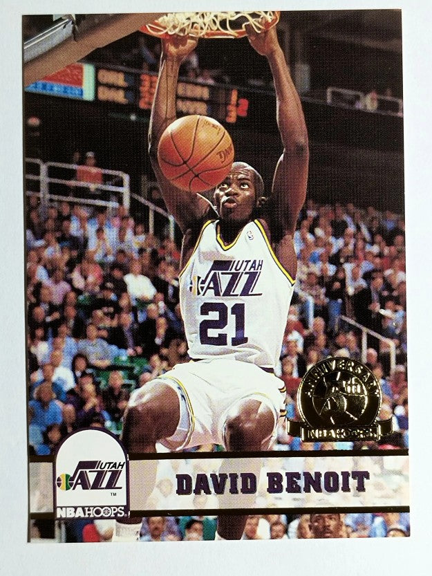 1993-94 Hoops Fifth Anniversary Gold #213 David Benoit