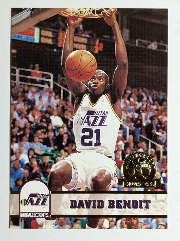 1993-94 Hoops Fifth Anniversary Gold #213 David Benoit
