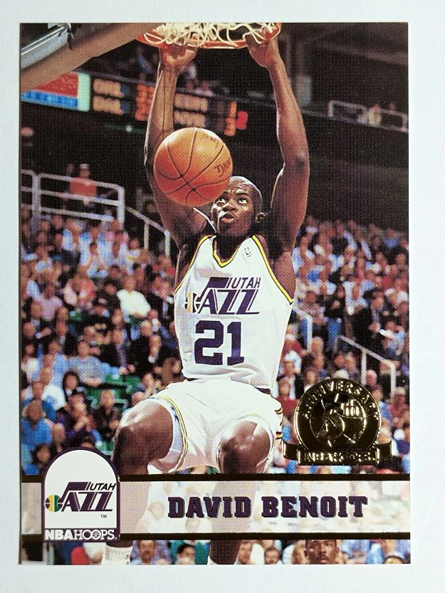1993-94 Hoops Fifth Anniversary Gold #213 David Benoit