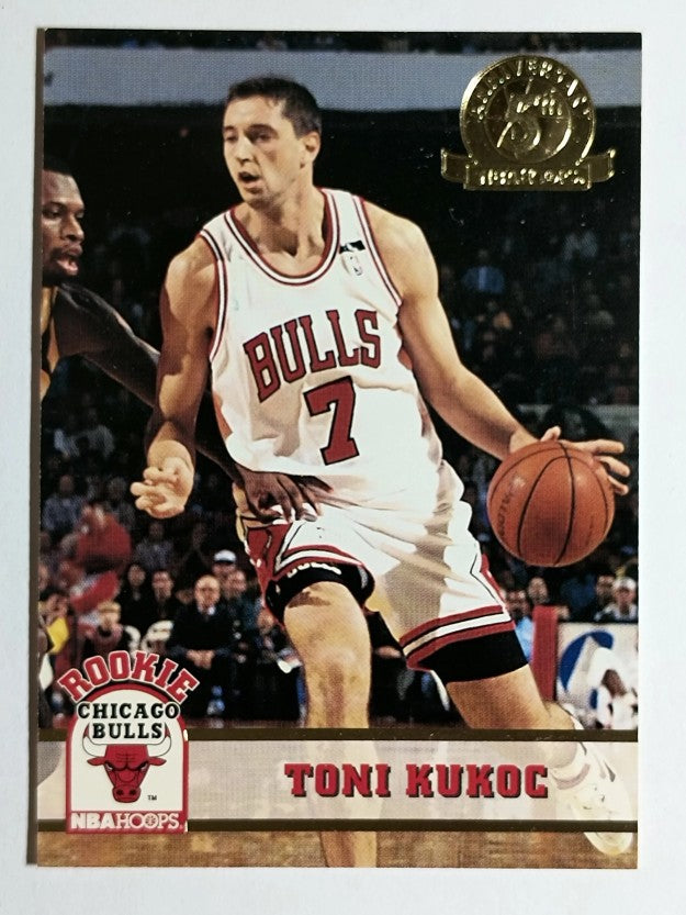 1993-94 Hoops Fifth Anniversary Gold #313 Toni Kukoc (NM)