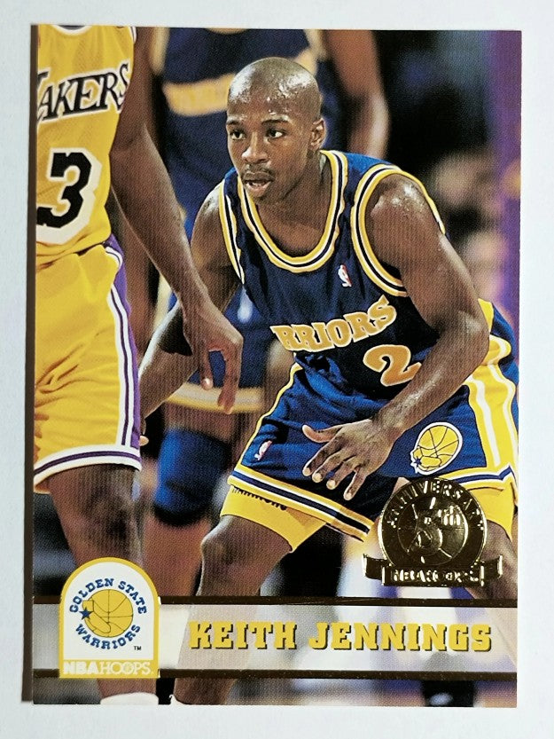 1993-94 Hoops Fifth Anniversary Gold #339 Keith Jennings