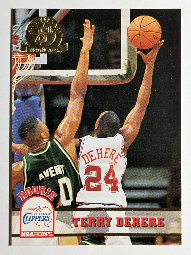 1993-94 Hoops Fifth Anniversary Gold #351 Terry Dehere