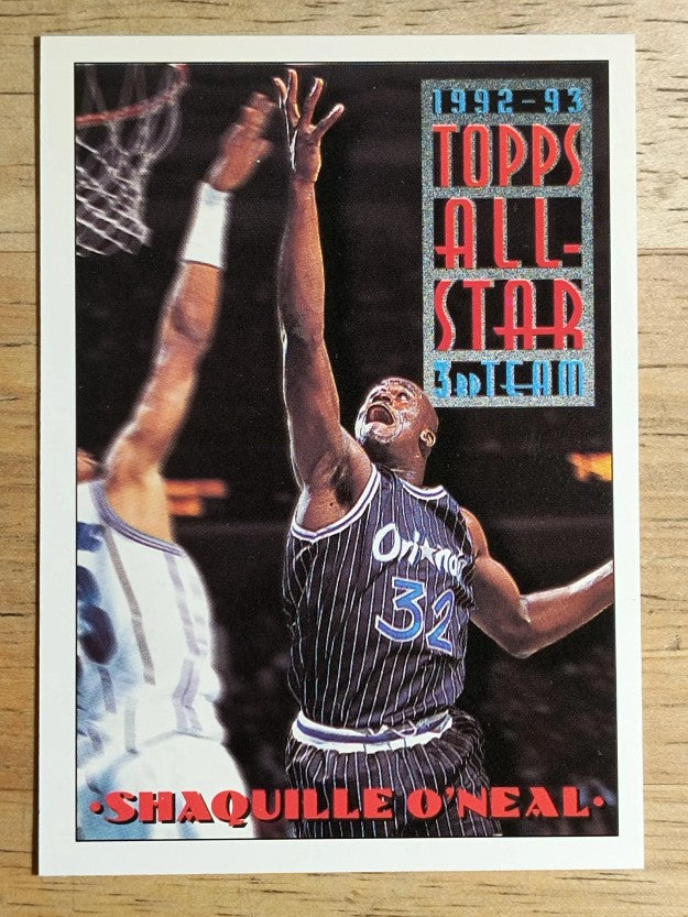 1993-94 Topps #134 Shaquille O'Neal AS