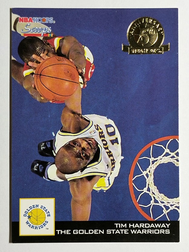 1993-94 Hoops Scoops Fifth Anniversary Gold #HS9 Tim Hardaway (NM)