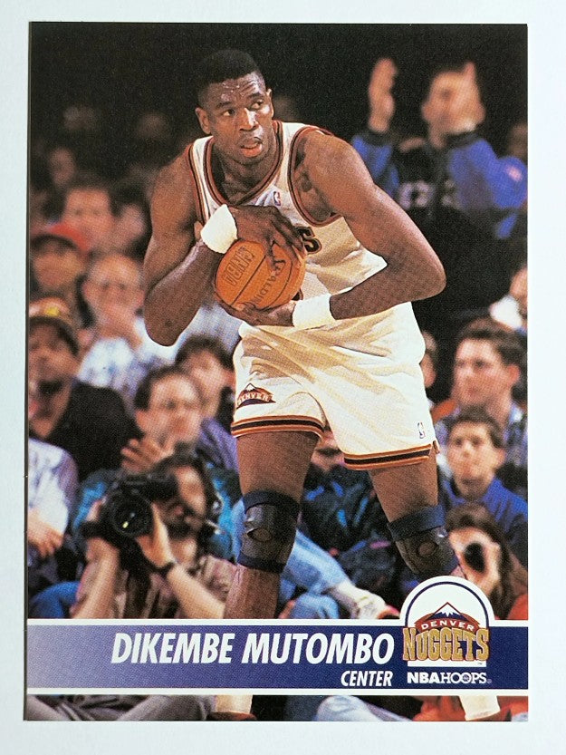 1994-95 Hoops #50 Dikembe Mutombo