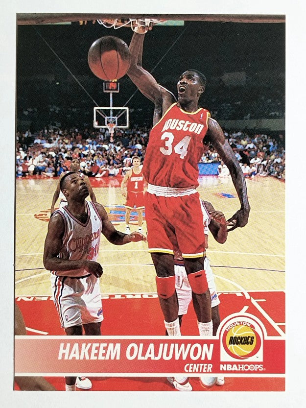 1994-95 Hoops #78 Hakeem Olajuwon