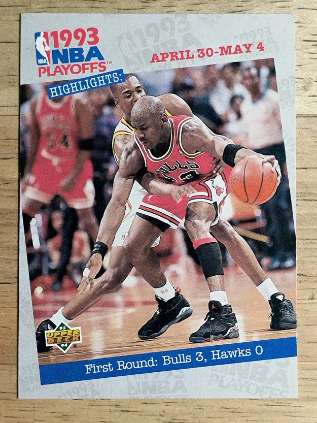 1993-94 Upper Deck #180 Michael Jordan/Stacey Augmon PO