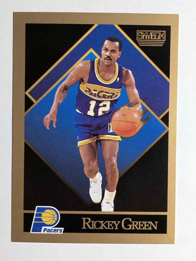 1990-91 SkyBox #115 Rickey Green SP