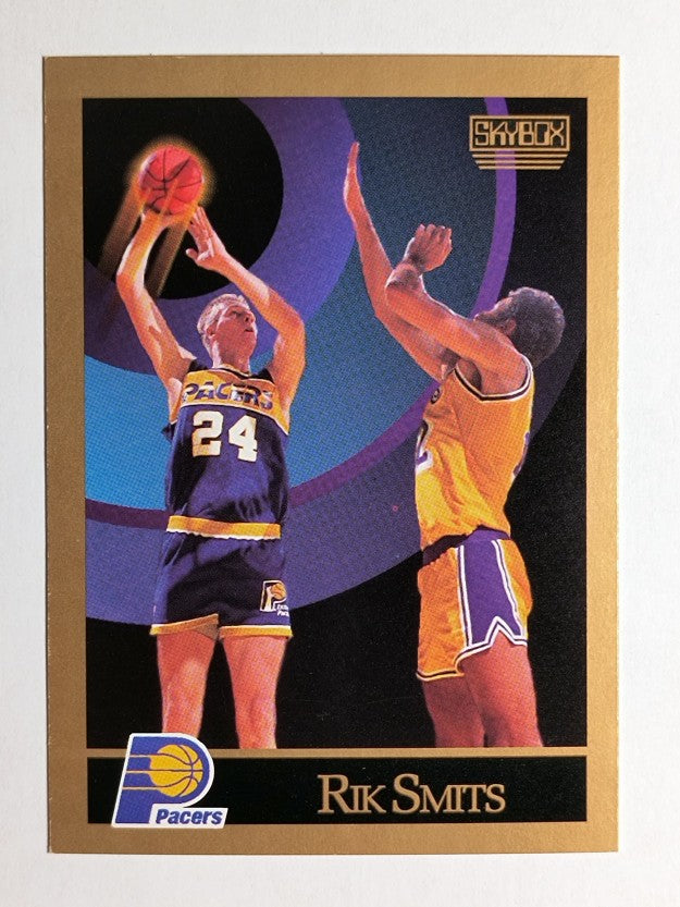 1990-91 SkyBox #122 Rik Smits