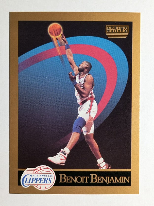 1990-91 SkyBox #124 Benoit Benjamin