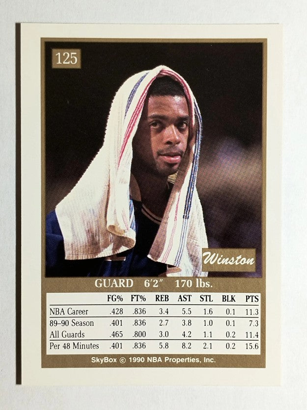 1990-91 SkyBox #125 Winston Garland