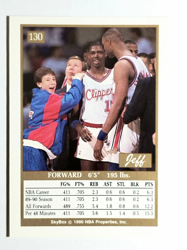 1990-91 SkyBox #130 Jeff Martin