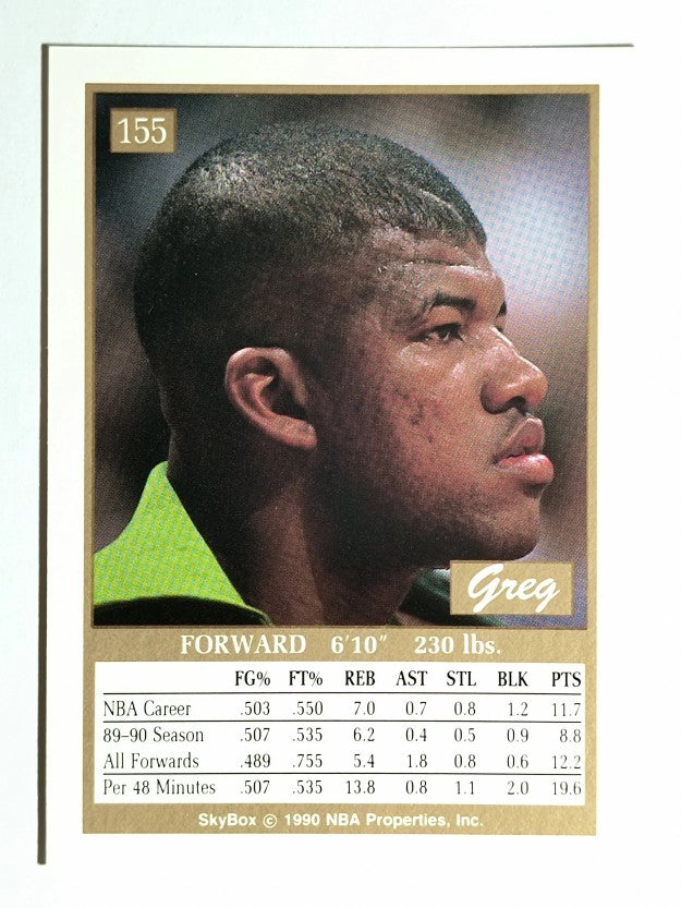 1990-91 SkyBox #155 Greg Anderson