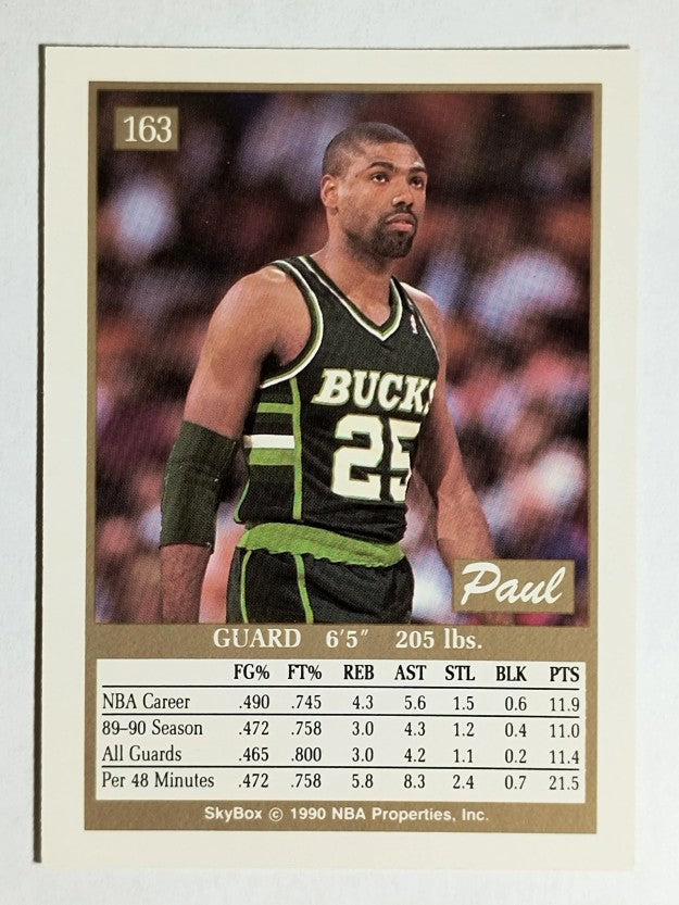 1990-91 SkyBox #163 Paul Pressey SP