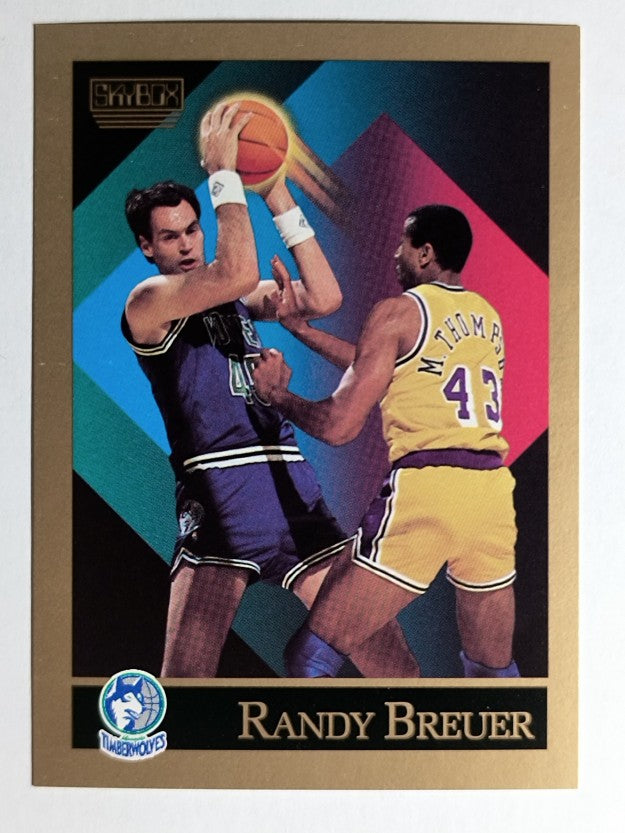 1990-91 SkyBox #167 Randy Breuer