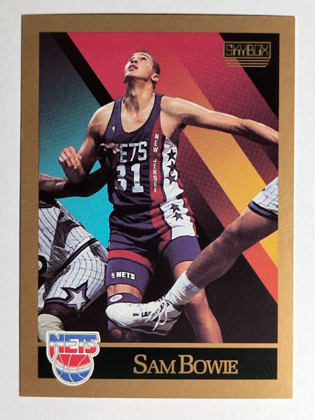 1990-91 SkyBox #177 Sam Bowie