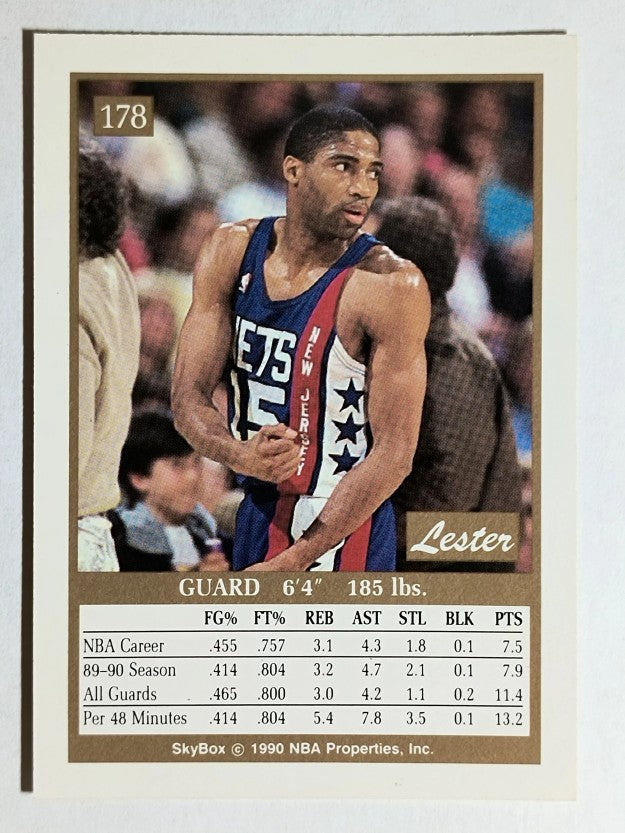 1990-91 SkyBox #178 Lester Conner