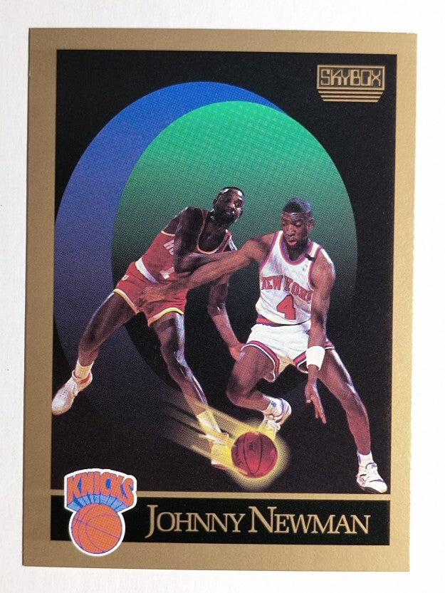 1990-91 SkyBox #190 Johnny Newman SP