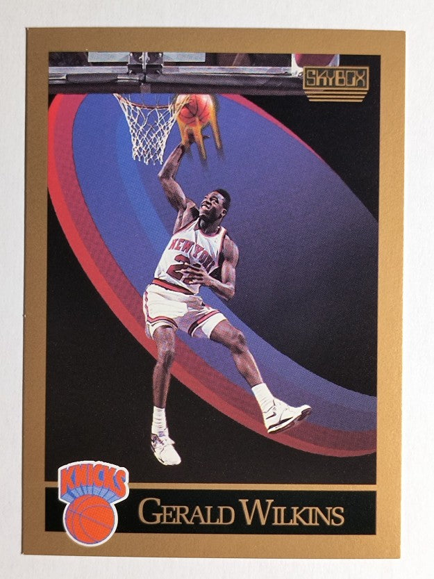 1990-91 SkyBox #197 Gerald Wilkins