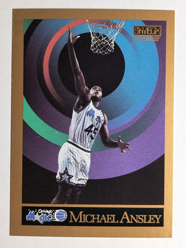 1990-91 SkyBox #200 Michael Ansley