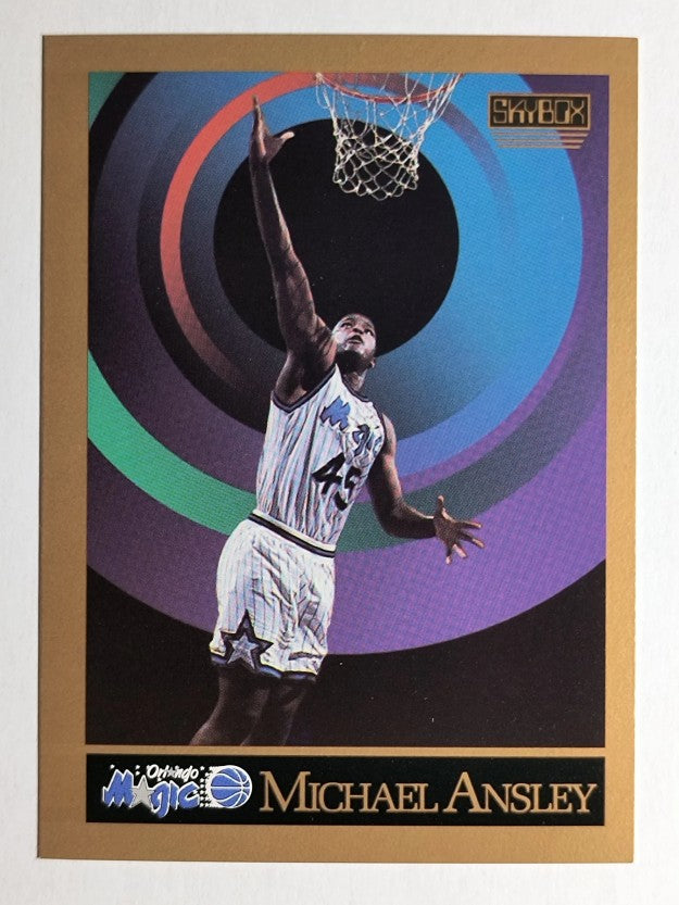 1990-91 SkyBox #200 Michael Ansley