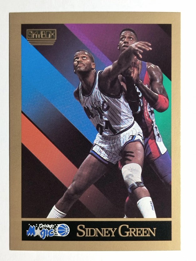 1990-91 SkyBox #203 Sidney Green SP