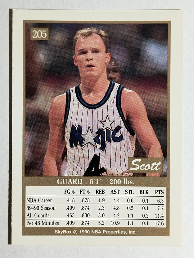 1990-91 SkyBox #205 Scott Skiles