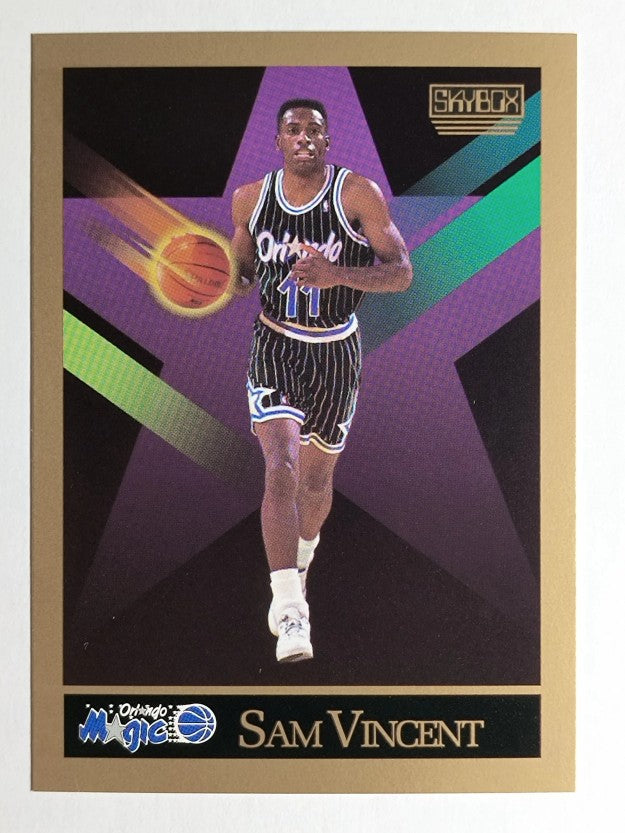 1990-91 SkyBox #209 Sam Vincent