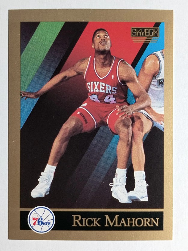 1990-91 SkyBox #217 Rick Mahorn