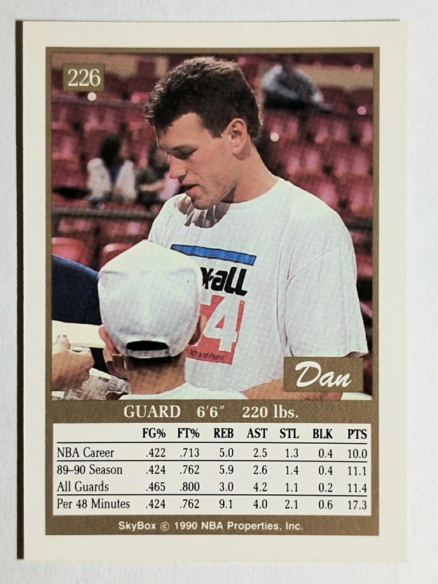 1990-91 SkyBox #226 Dan Majerle