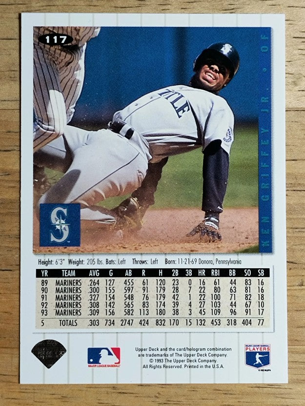 1994 Collector's Choice #117 Ken Griffey Jr.