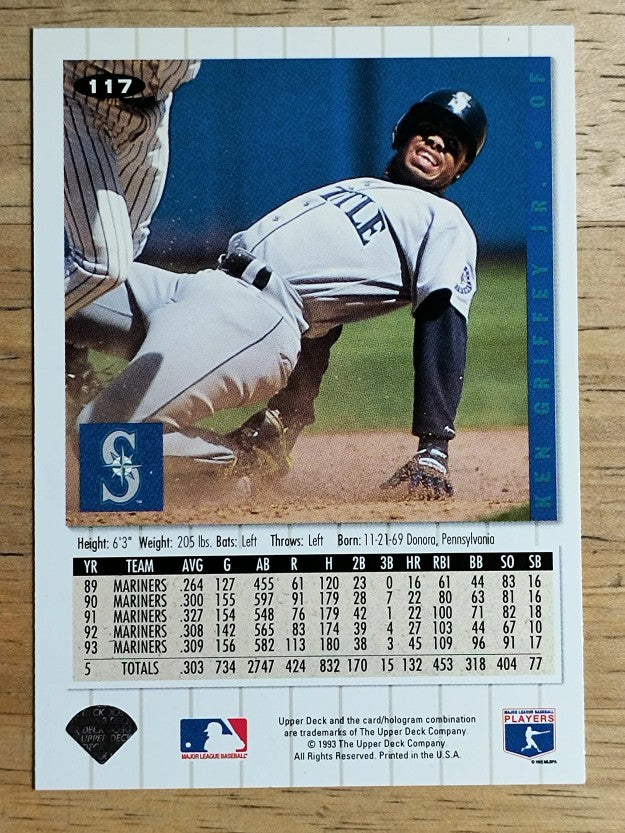 1994 Collector's Choice #117 Ken Griffey Jr.