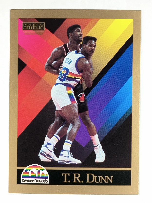 1990-91 SkyBox #378 T.R. Dunn