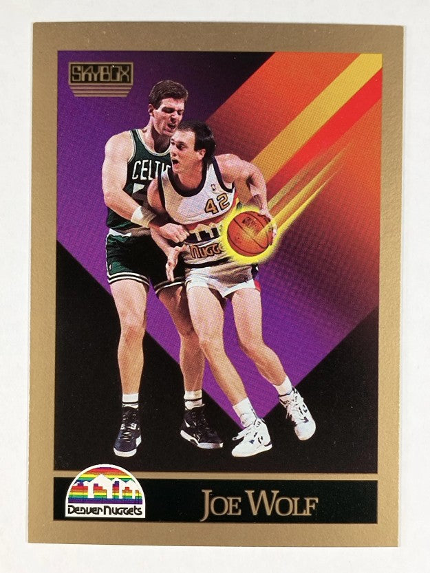 1990-91 SkyBox #381 Joe Wolf