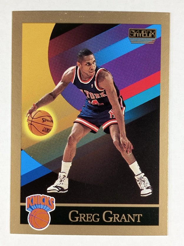 1990-91 SkyBox #400 Greg Grant